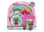 Set Di Stoviglie In Melamina Lol Surprise Da 3 Pezzi In Confezione Regalo Aperta