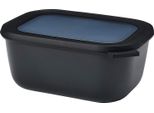 Mepal Multi Bowl Cirqula Rettangolare 750 Ml - Nero Nordico