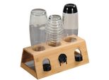Kesper Portabottiglie Con Gocciolatoio, 32 X 17,5 X 12 Cm, Bambù Kesper 58650