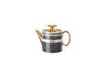 Teiera La Greca Nera Firmata Rosenthal Versace