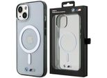 Bmw Bmhmp15Shcrs Iphone 15 / 14 / 13 6.1 Przezroczysty/Trasparente Custodia Rigida Argento Anello Magsafe