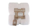 Coperta Teddy 150 X 200 Cm " Calda Coperta In Ecopelliccia | Soffice Coperta In Microfibra [Rosa]"