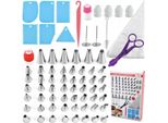 Omna | Set Di Sacchetti Per Piping 72 Pezzi - Decorazione Per Torte, Cupcake - Creativa E Professionale