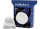 Youha - Cuscinetti Per L'allattamento - Ultraleggeri E Discreti - Delicati Sulla Pelle - Assorbimento A 5 Strati - Inclusa Striscia Adesiva - 120 Pezzi Per Confezione
