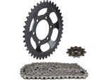 Set Catena 3 Pezzi Nero 11/40 Denti Per ZüNdapp Zd 40 Tipo 446-300 (Fg-No. 9201499-9255042)