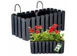 Vaso Da Fiori Prosperplast | Boardee Fencycase W | Antracite | 40 Cm