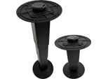 Supporto Da Tavolo Telescopico Rv Per Impieghi Gravosi, Regolabile Pneumaticamente In Altezza, Gambe In Alluminio Resistenti, Design Leggero