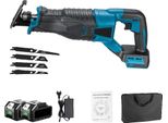 Sega A Pendolo Elettrica, Potenza 3000W, Velocità Di Sollevamento 10000 Spm, 2 Batterie - Spina Ue