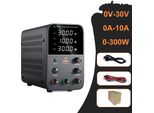 Alimentatore Cc Regolabile, Tensione Di Uscita 0V-120V, Corrente Di Uscita 0A-10A, WPS3010H 30V 10A