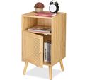 Comodino Relaxdays In Rattan