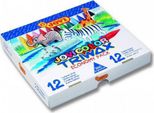 Jovi 979 Jovi Jumbo Easy Grip Sparbox Wachsmalstifte Farbsortiert, 300 St.