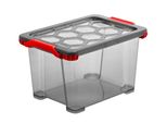 Scatola 15 L Evo Protezione Totale, Colore: Antracite E Rosso