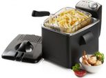Friggitrice Da 4,5 Litri In Acciaio Inox A Zona Fredda Con Filtro Frittura Di Patatine Fritte Con Grasso