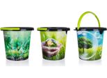 Secchio Eco Da 5L Con Beccuccio Ph Mix Di Decori