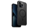 Uniq Etui Combat Iphone 14 Pro Max6,7 Magclick Ricarica Czarny/Concrete Charcoal