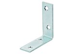Alberts 847722 Supporto Per Sedia, Zincato Sendzimir, 60 X 60 X 20 Mm, Set Da 40