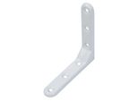 Alberts 856267 Staffa Decorativa, Goffrata, Bianca, 103 X 103 X 21 Mm, Set Da 10