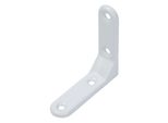 Alberts 854041 Staffa Decorativa, Goffrata, Bianca, 75 X 75 X 20 Mm, Set Da 10