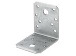 Alberts 849450 Connettore Angolare, Zincato Sendzimir, 70 X 70 X 55 Mm, Set Da 50