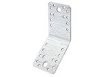 Alberts 848361 Connettore Angolare, 135° Angolato, Zincato Sendzimir, 90 X 90 X 65 Mm, Set Da 25