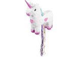 Disegna Pinata "Unicorno"" Bianco | 47 X 39 Cm"