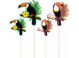 Spiedini Da Cocktail Tucano 4 Pezzi 25 - 17,5 Cm Colorati - Taglia Unica