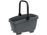Nuovo Looxs Fahrradkorb Clipper Racktime 2.0, Grigio