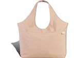 Shopper Beige Borsa Bench In Nylon Lavato D2OTI308C