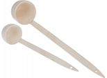 Set Di Cucchiai In Legno, 2 Pezzi, 56 Cm, Mestolo Grande, Ideale Per Cucinare E Servire, In Legno Di Alta Qualità
