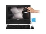 MSI All-in-One PC PRO 16T 10M-228XDE, schwarz, ohne Betriebssystem, 4 GB RAM 256 GB SSD, Desktop-PCs