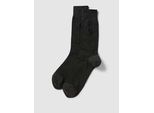 Socken mit grafischem Muster im 2er-Pack