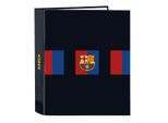 Raccoglitore Ad Anelli F.C. Barcelona Rosso Granata Blu Navy A4 (27 X 33 X 6 Cm)