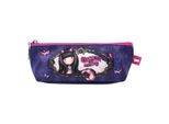 Gorjuss Stregatto Rosa Viola Astuccio Per Matite (22,3 X 8,8 X 5,7 Cm)
