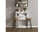 Skye Decor, Bracked - White, Tavoli Pieghevoli, Bianchi, 70 X 96 X 15 Cm