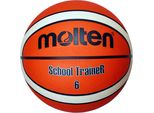 Pallone Da Allenamento Molten Basket B6G-ST Arancione Avorio Taglia 6