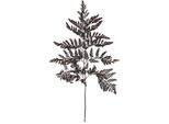 Foglie Di Felce Nera 45 Cm 10 Pezzi - Decorazione Eleganza, 10 Pezzi