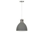 Italux Lola, Lampada A Sospensione Industriale Grigia MD-HN8100-GR+S.NICK