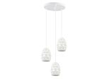Italux Harley Lampadario Moderno Bianco MDM-3480/3A W