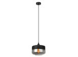 Italux Molina, Lampada A Sospensione Moderna Nera MDM-2380/1 Bk+Sg