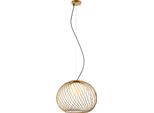 Italux Clarisa, Lampada A Sospensione Moderna In Oro MDM-3842-1 Gd