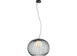 Lampada A Sospensione Italux Clarisa Moderna Nera MDM-3842-1 Bk
