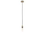 Lampada A Sospensione Italux Classo Modello DS-M-034 Ottone Antico
