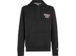 Tommy Hilfiger Camicia Senza Cerniera Nera Uomo : Colore - Nero, Taglia - L Taglia: L Colore: Nero