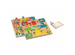 Tavolo Da Gioco ParchíS-Oca Cayro 29 X 29 Cm