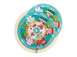 Hape Puzzle Rotondo Con 2 Facce