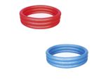 Bestway Piscina Gonfiabile Per Bambini 3 Anelli Eco Colour Mix 102X25 Cm +2 Anni Giardino 51024