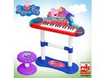 Tastiera Elettronica Con Microfono E Sedia Peppa Pig