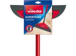 Vileda 1469 Micro-Pur Super Scopa Con Manico Telescopico, Nero/Rosso