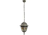 Rabalux 8184 Monaco Lampada A Sospensione Per Esterni, E27, Oro Multicolore, Rotonda, ø200Mm