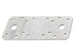 Alberts 335328 Connettore Piatto, Zincato Sendzimir, 133 X 55 Mm, Set Da 15